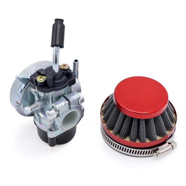 Mini Moto, Motard, Dirt Bike Carburetor Upgrade Kit Red - 15mm