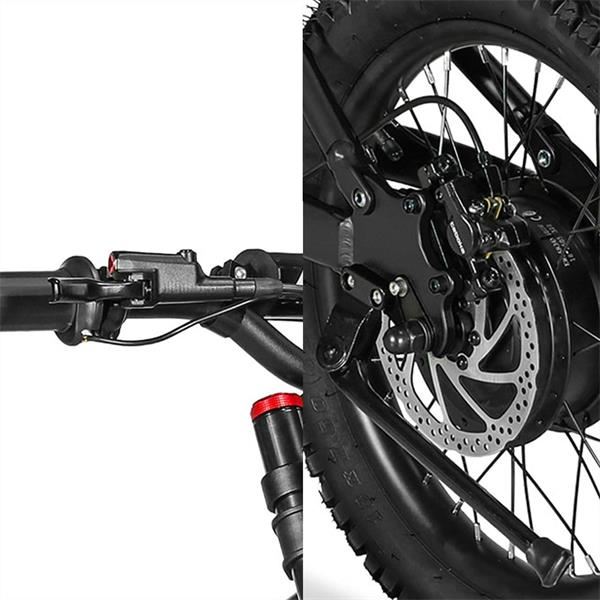 FunBikes MXR Freestyle 18 500w 36v Li 18/18 Black Electric MX Bike