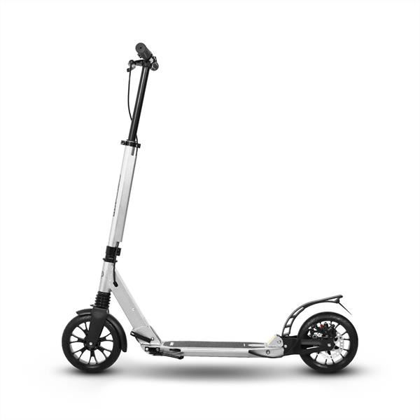 Mashed UP 200mm Folding Height Adjustable City Kick Scooter Grey