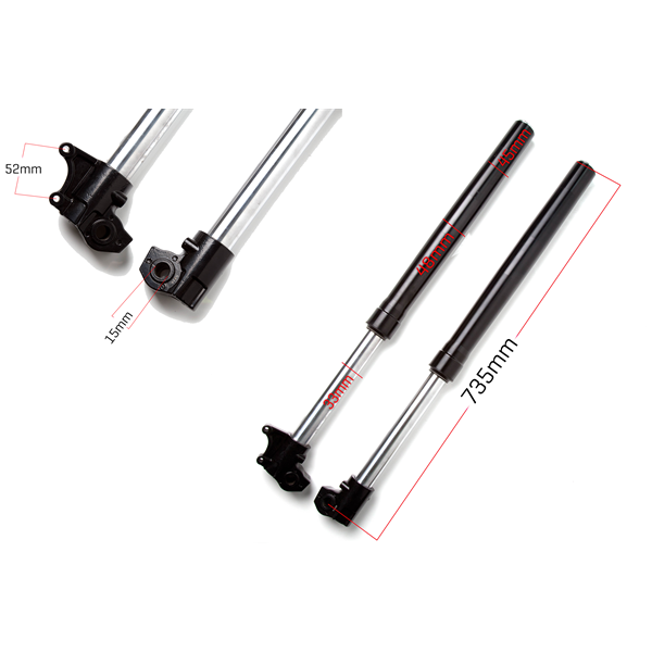 M2R KM125 KM140 KM160 Pit Bike Fork Legs