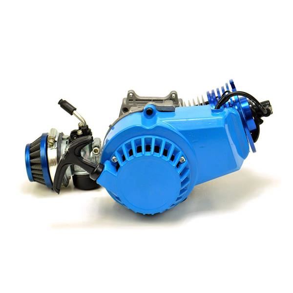 Mini Moto, Quad, Motard, Dirt Bike 50cc Race Engine Blue