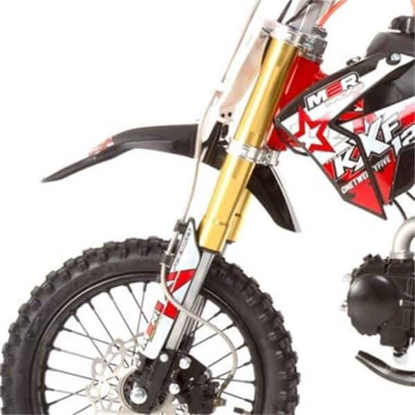 M2R Racing KXF125 120cc 14/12 76cm Black Red Pit Bike