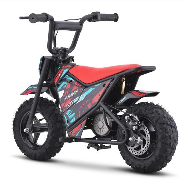 FunBikes MB250 43cm Motorbike 250w Red Electric Kids Monkey Bike