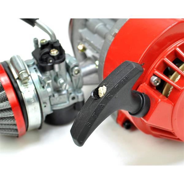Mini Moto, Quad, Motard, Dirt Bike 50cc Race Engine Red