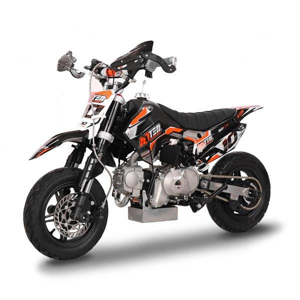 10Ten 90R 90cc Motorbike 62cm Semi-Automatic Mini Supermoto Pit Bike