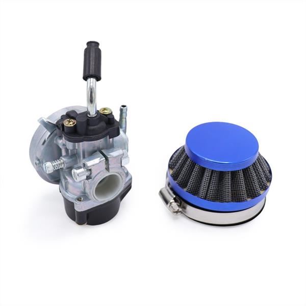 Mini Moto, Motard, Dirt Bike Carburetor Upgrade Kit Blue - 15mm