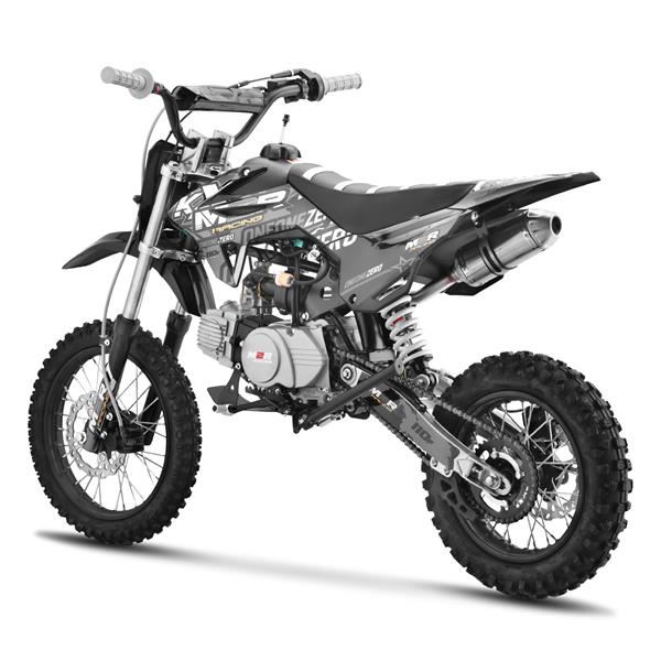 M2R Racing KX110F 110cc 14/12 76cm Grey Semi-Auto Pit Bike 2025 Model