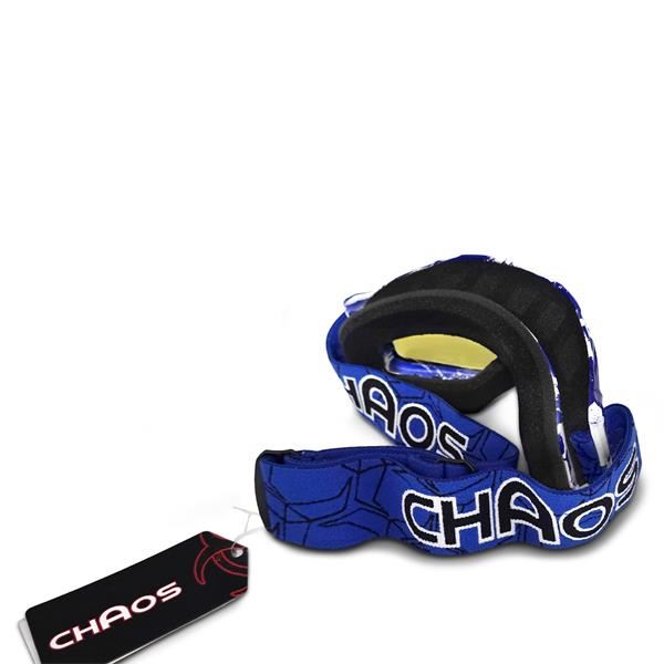 Chaos Kids MX Goggles Blue Black