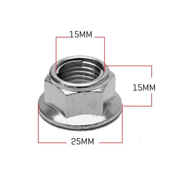 M2R RF140 S2 Pit Bike Axle Lock Nut