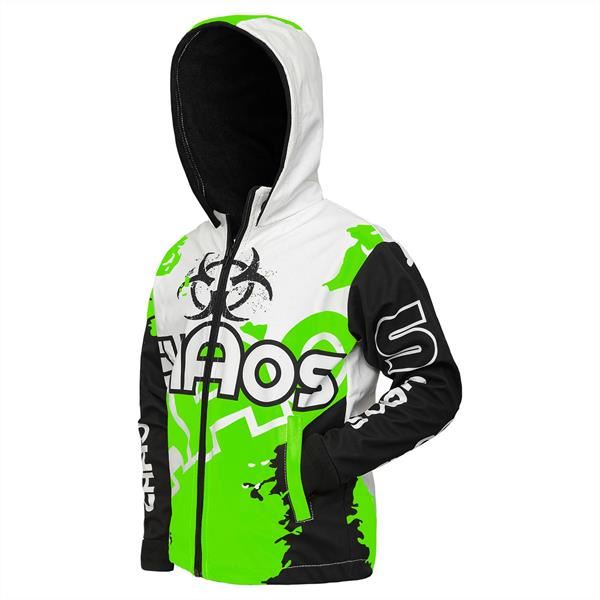 Chaos Kids Off Road Jacket Green