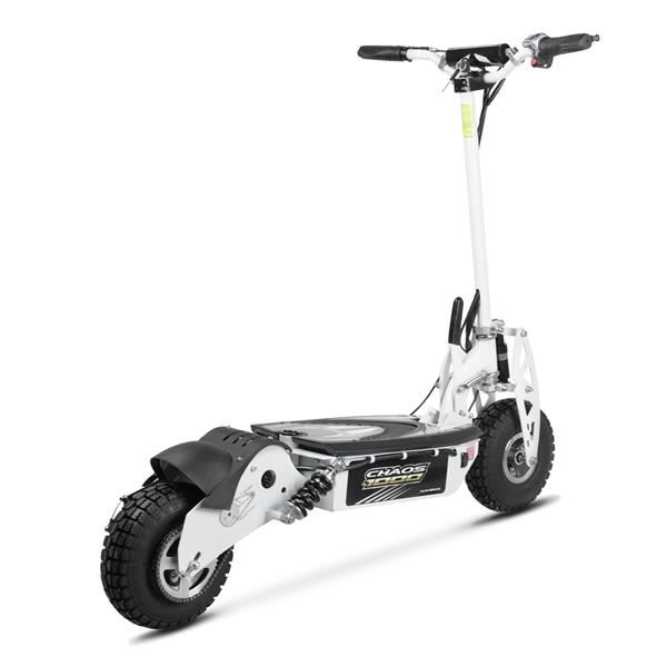 Chaos 1000w 48v SLA Electric Scooter White [IP54]