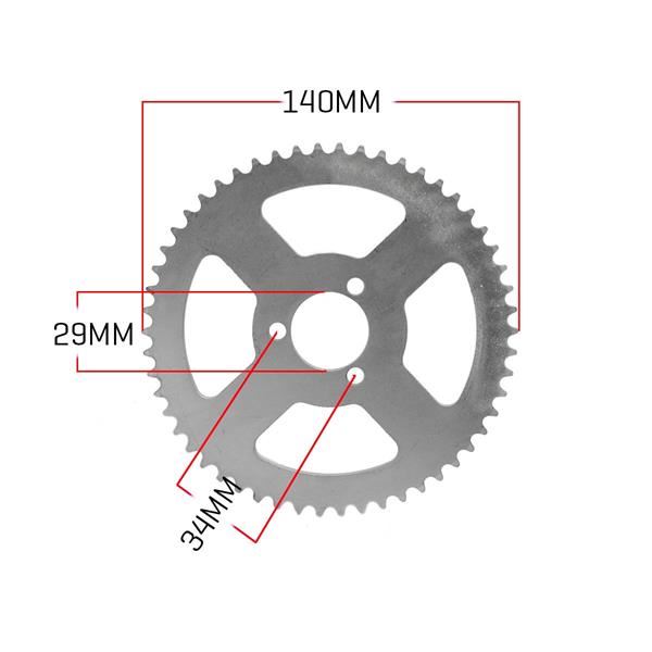 Mini Quad Petrol BIG WHEEL Rear Sprocket