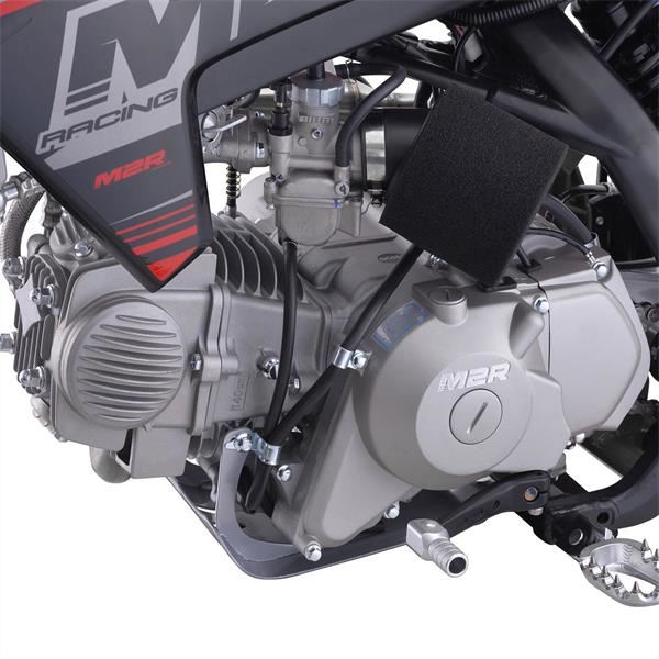 M2R RS-R 140 140cc 17/14 86cm Black/Grey Dirt Bike