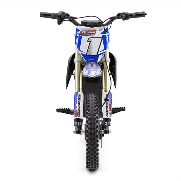 FunBikes MXR 1300w 48v Lithium Electric Motorbike 12/10 65cm Blue Kids Dirt Bike