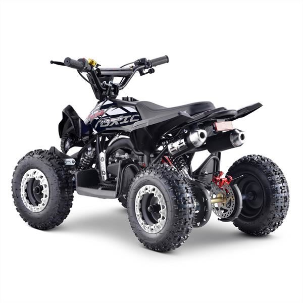 FunBikes Toxic 50cc White Kids Petrol Mini Quad Bike