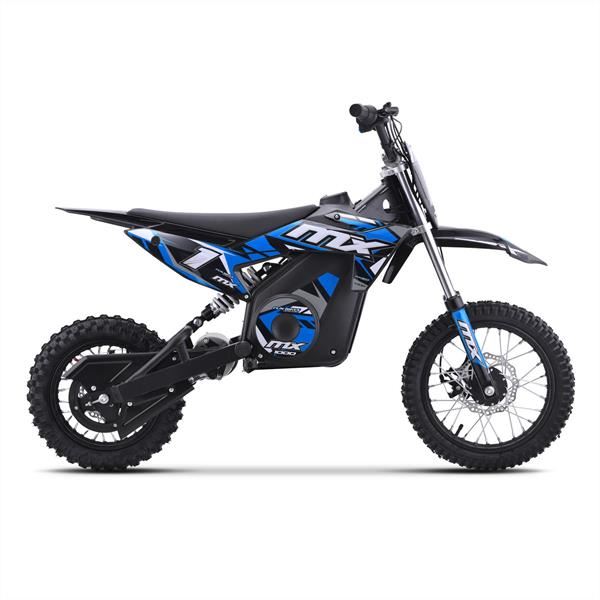 FunBikes MX1000w Blue Kids Electric Dirt Bike