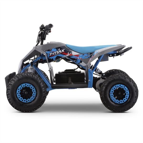 FunBikes T-Max Roughrider 1000w Electric Blue Kids Quad Bike