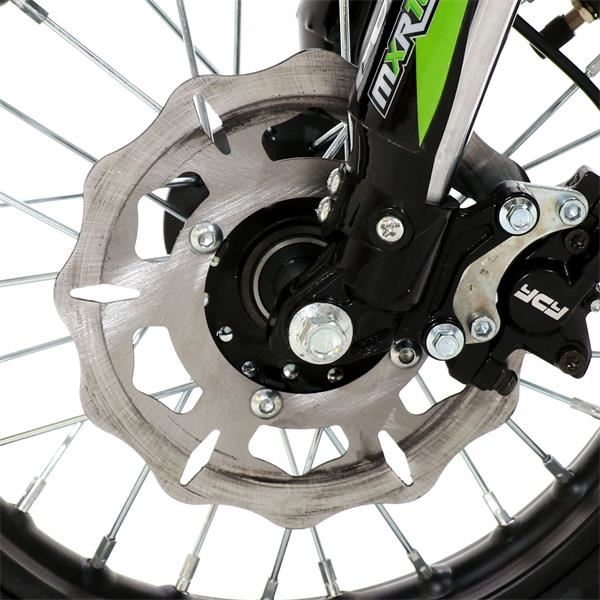 FunBikes MXR 65cm 1300w Green Electric Lithium Mini Dirt Motorbike