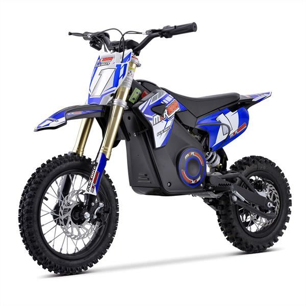 FunBikes MXR 1000w 36v Electric Motorbike 12/10 65cm Blue Kids Dirt Bike