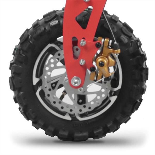 Chaos 1000w 48v SLA Hub Drive Red Off Road Electric Scooter