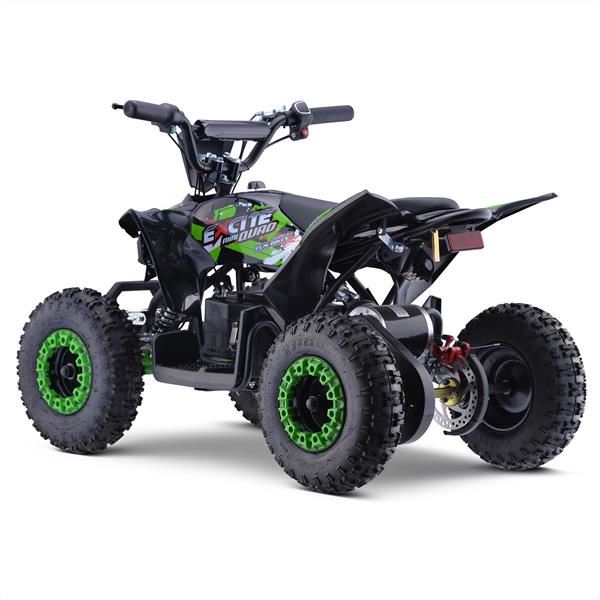Excite 1000w Green Kids 2023 Premium Electric Mini Quad Bike