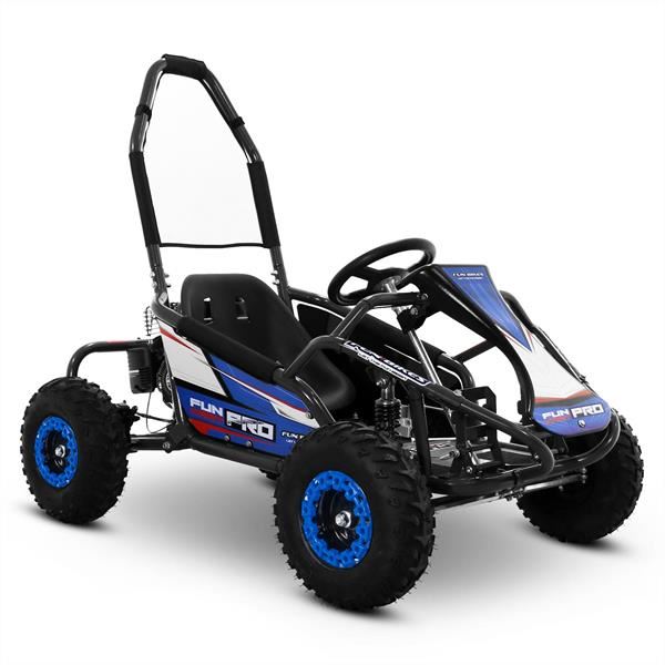 FunBikes 79cc PRO Funkart Kids Blue Go Kart