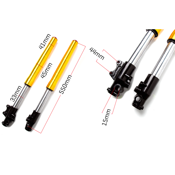 M2R 50R Fork Legs 550mm