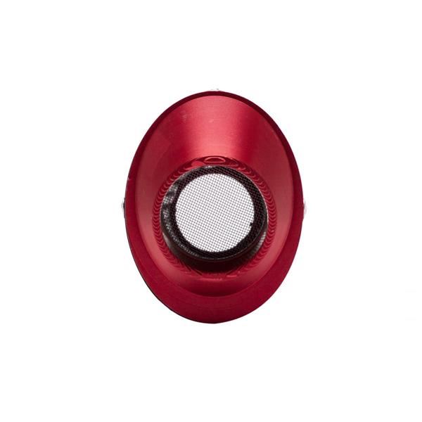 Pit Bike Red CNC End Can 38mm Silencer