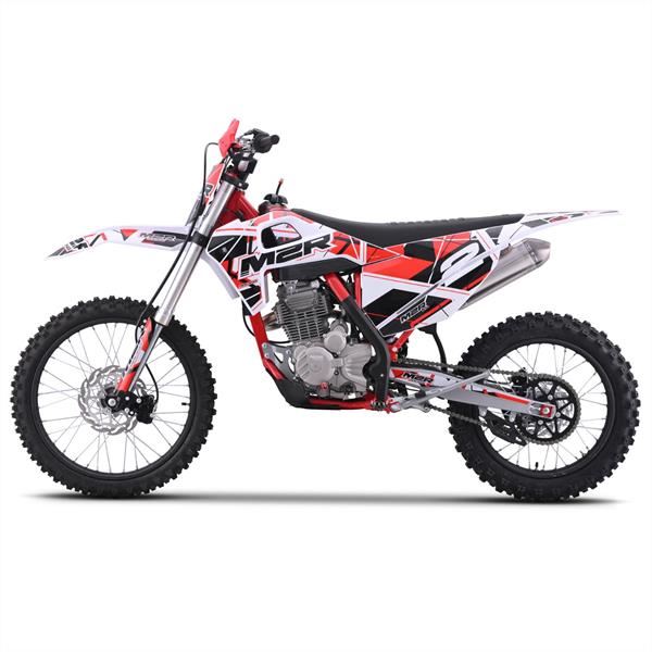 M2R RS-R 250 250cc 21/18 96cm Red/White Dirt Bike