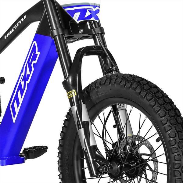 FunBikes MXR Freestyle 18 500w 36v Li 18/18 Blue Electric MX Bike