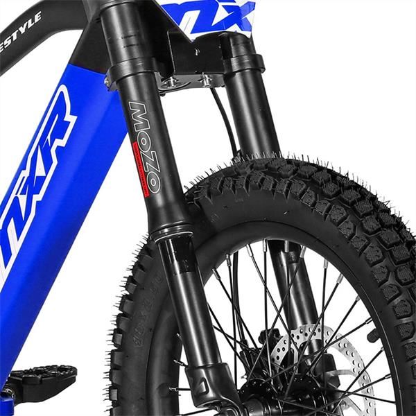 FunBikes MXR Freestyle 18 350w 36v Li 18/18 Blue Electric MX Bike