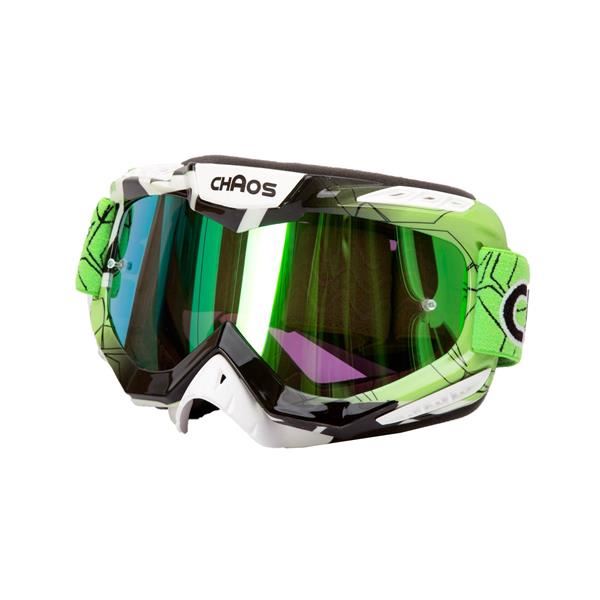 Chaos Adults MX Goggles Green