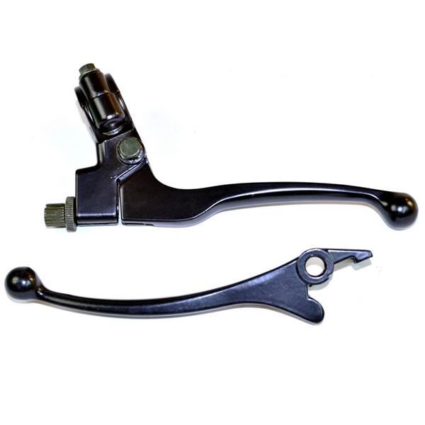 Pit Bike Clutch & Brake Lever Set Black