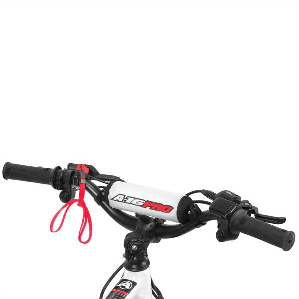 Amped A16 Pro 400w 36v 5ah Li White Kids Electric Balance Bike