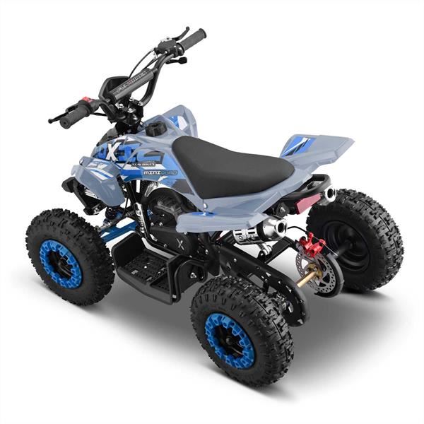 FunBikes Toxic 50cc Blue Kids Mini Petrol Quad Bike