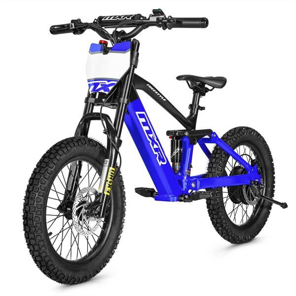 FunBikes MXR Freestyle 18 500w 36v Li 18/18 Blue Electric MX Bike