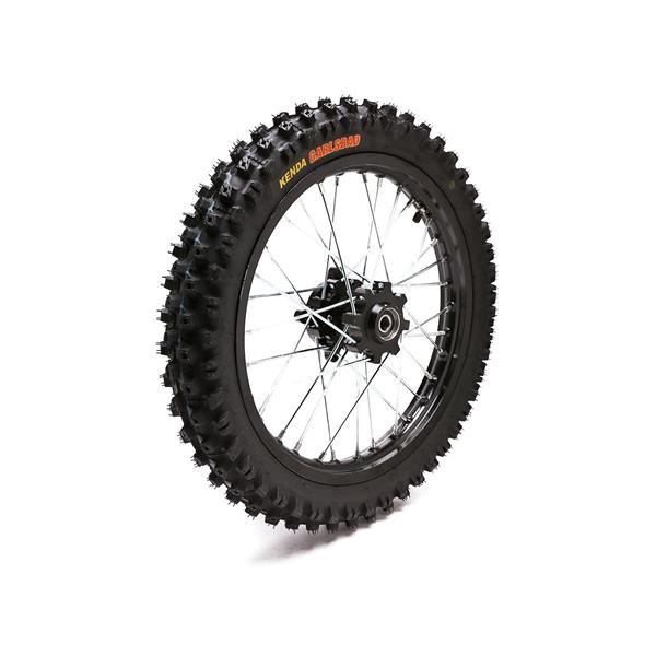 Pit Bike Black CNC Wheels Kenda Tyres SDG Hub 14 12