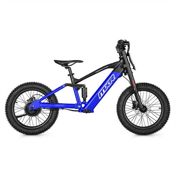 FunBikes MXR Freestyle 18 350w 36v Li 18/18 Blue Electric MX Bike