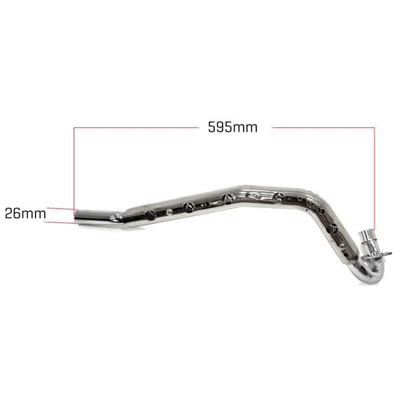 M2R KXF125 Pit Bike Front Exhaust Pipe