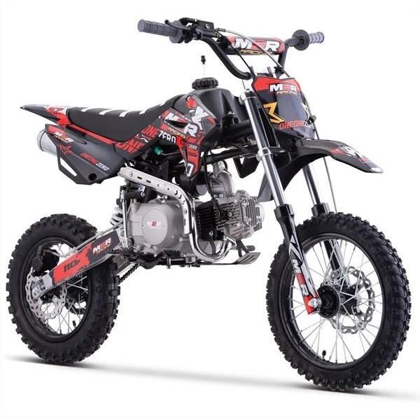 M2R KX110F Pit Bike Handlebar Pad & Cover Red