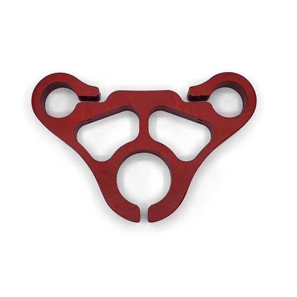 ZERO 11X 72v 3200w Electric Scooter Red Lower Handlebar Clamp Block