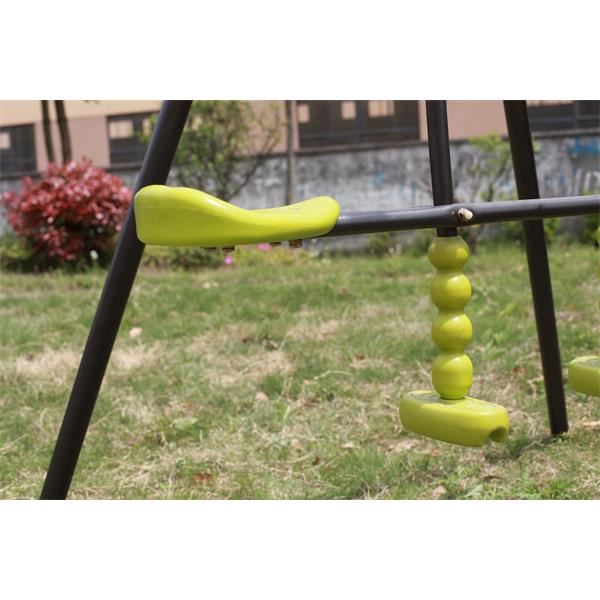 Seven Functions Play Set: Durable Powder-Coated Steel with Swing & Pull-Up Attachment