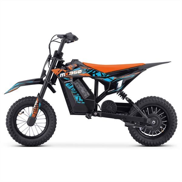 FunBikes MX350 Orange Electric Kids Dirt Bike