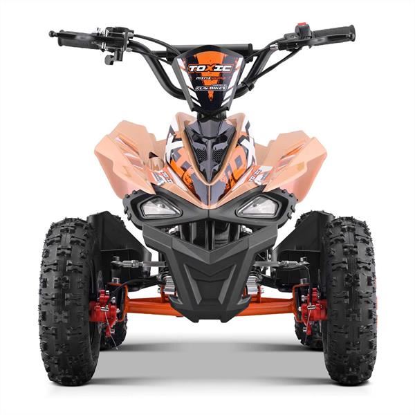 FunBikes Toxic 50cc Orange Kids Mini Petrol Quad Bike