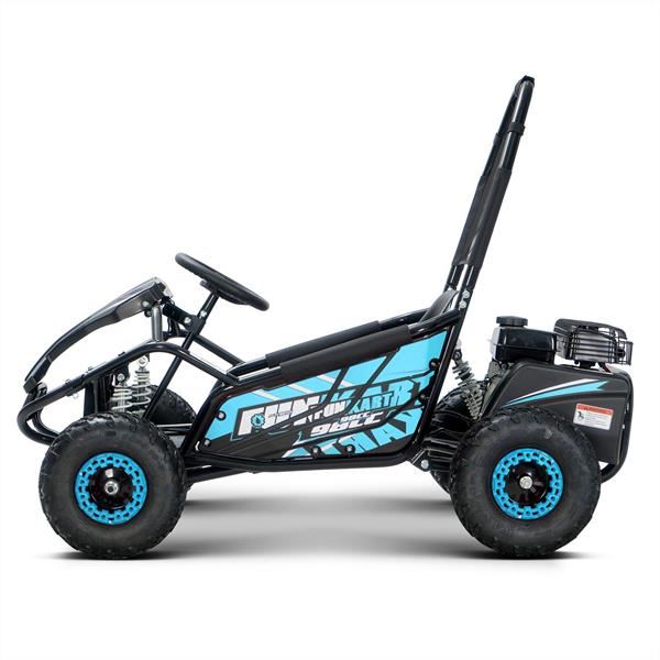 FunBikes Funkart Pro 98cc Blue Kids Petrol Go Kart
