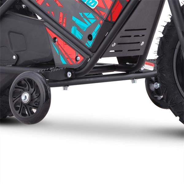 FunBikes MB250 250w 24v SLA Red Electric Kids Mini Bike