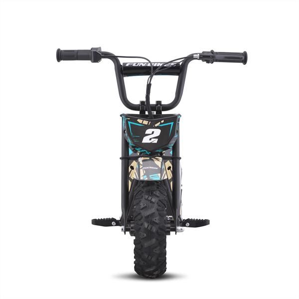 FunBikes MB250 43cm Motorbike 250w Blue Electric Kids Monkey Bike