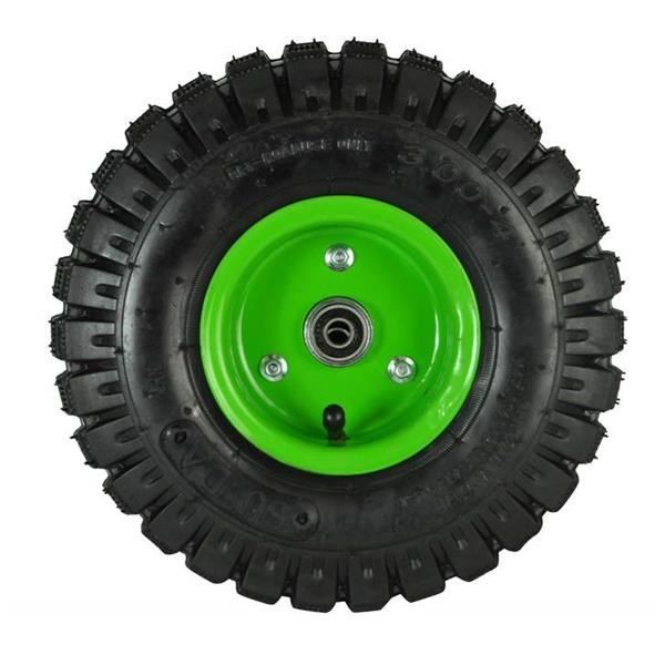 Funbikes 96 Electric Mini Quad Green Front Wheel