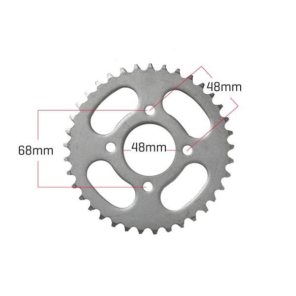 EGL Madix 110 Quad Bike Rear Sprocket