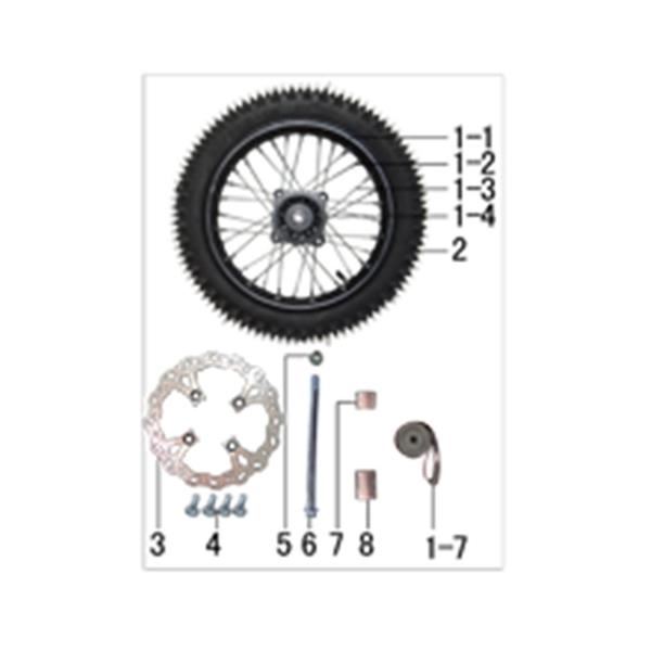 M2R 50R 90R 34mm Rear Axle Spacer